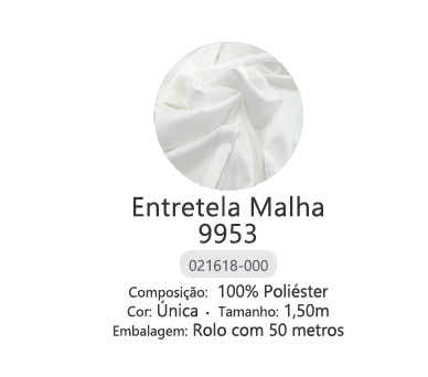 Entretela 9953 Malha
