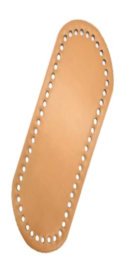 Base Couro P/Bolsa Oval RO151501