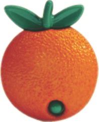 Botão KR 6074 Laranja C/25UN 139/111