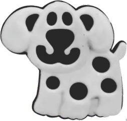 Botão KR 6077 Cachorro