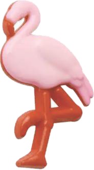Botão KR 6131 Flamingo C/25UN 117/401