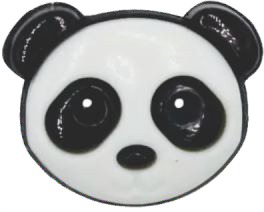 Botão KR 6149 Panda