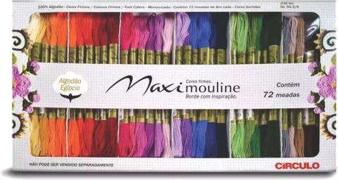Linha Corrente Mouline C/72 Meadas