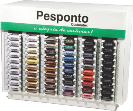 Expositor Pesponto C/600 Tubos