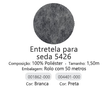 Entretela 5426 P/Seda