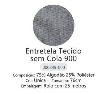 Entretela Herkulizado 900 S/Cola