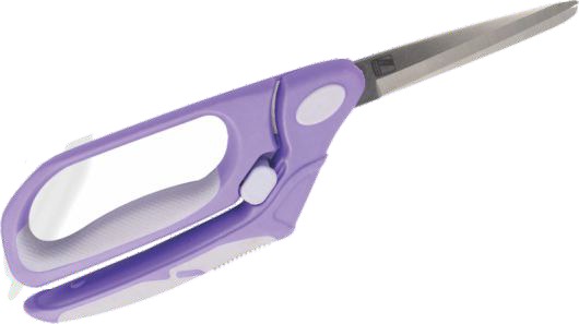 Tesoura C/Trava de SEG.10 POL. LM-130110