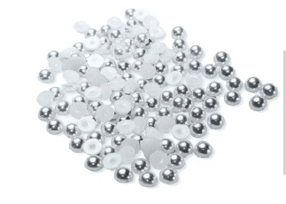 Pérola Meia IMP.06MM C/500G Metalizada